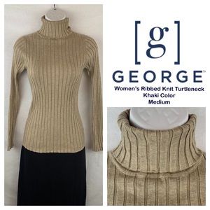 Women’s Ribbed Knit Turtleneck